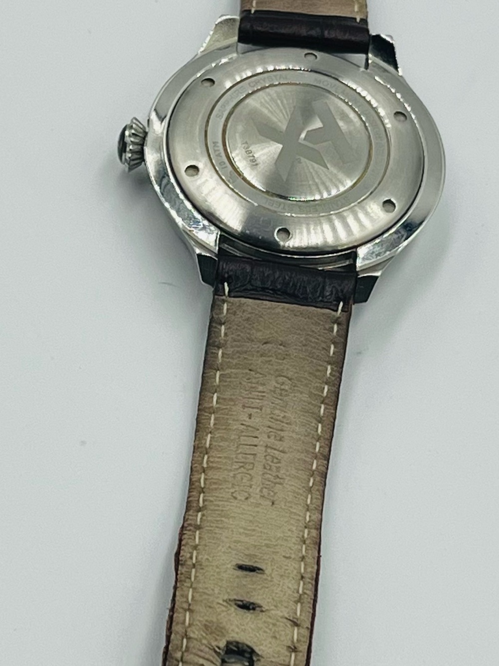 Perpetual Calendar Men's Watch - Black Dial, Brown Leather Strap - Picture 6 of 11